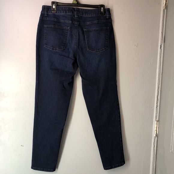 Talbots Womens High Rise Jegging Stretch Blue Jeans Size 10 - Picture 3 of 13
